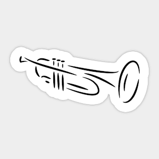 trumpet Sticker